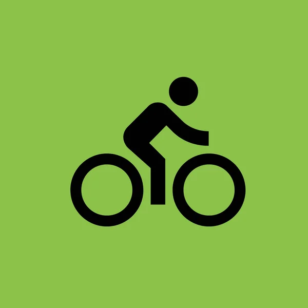 Icono Bicicleta Vector Ilustración — Foto de Stock