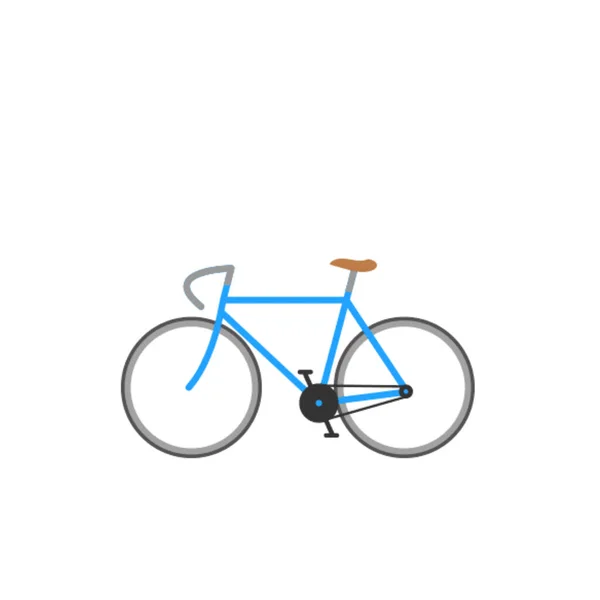 Bicycle Icon Simple Illustration Bike Vector Icons Web — Stock Photo, Image