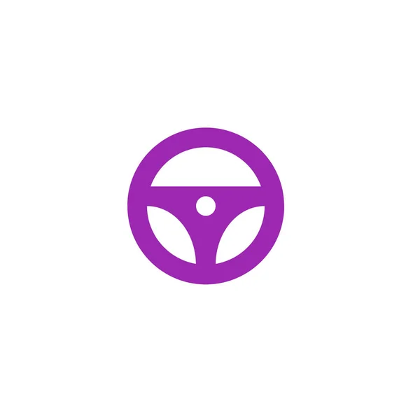 Car Wheel Logo Şablonu Vektör Çizimi — Stok fotoğraf