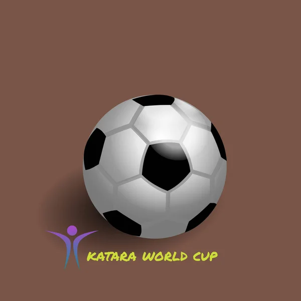 Ikona Piłki Nożnej Koncepcja Sportu Ilustracja Wektora — Zdjęcie stockowe