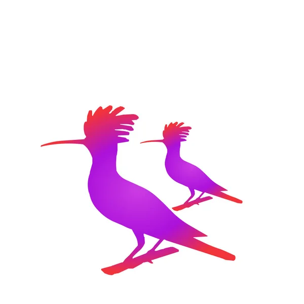 Vektorová Ilustrace Ptáka — Stock fotografie