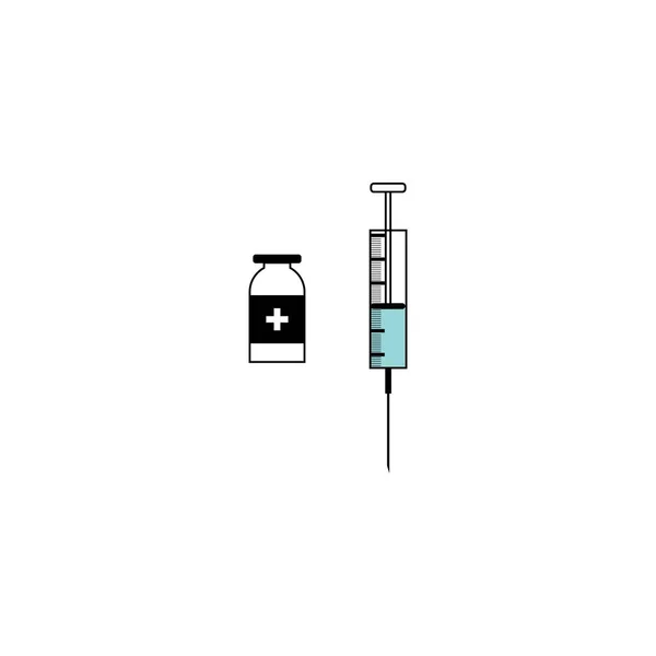 Medizinisches Gerät Symbol Vektor Illustration Symbol Design — Stockvektor