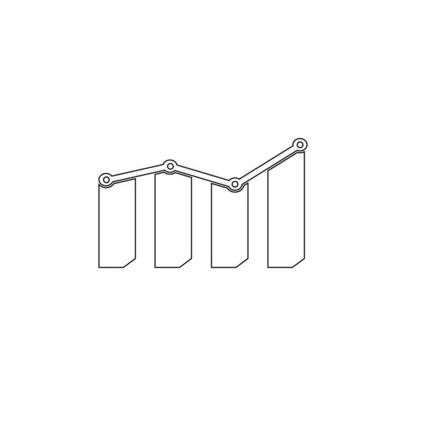 Projeto Símbolo Ilustração Vector Ícone Gráfico — Vetor de Stock