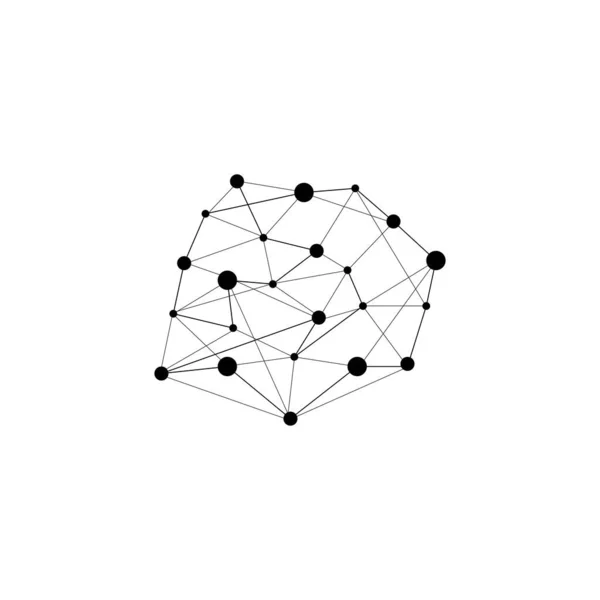 Network Icon Vector Illustration Symbol Design — Vettoriale Stock