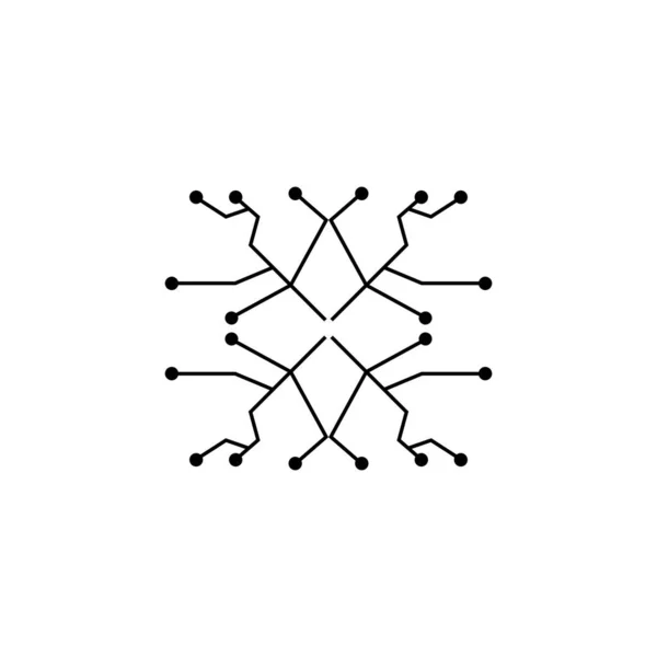 ネットワークアイコンベクトルイラスト Symbol Design — ストックベクタ