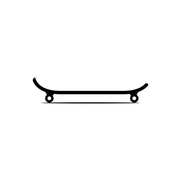 Skateboard Icono Vector Ilustración Símbolo Diseño — Vector de stock