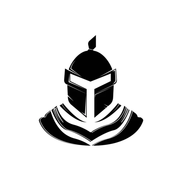 Gladiator Icon Vector Illustreringssymbol Design — Stock vektor