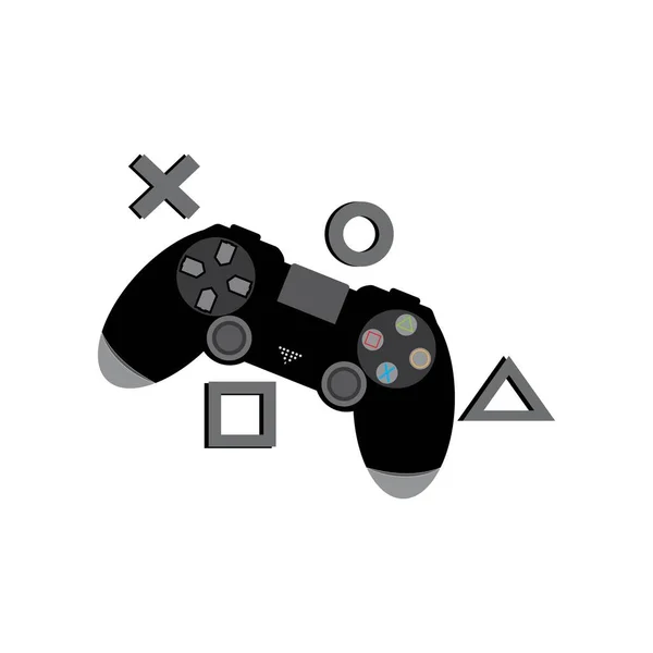 Game Controller Icon Vector Illustration Symbol Design — Stock Vector