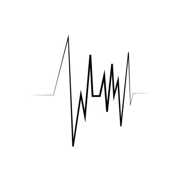 Sound Wave Icon Vector Illustration Symbol Design — 图库矢量图片