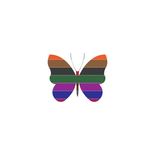 Butterfly Icon Vector Illustration Symbol Design — 스톡 벡터