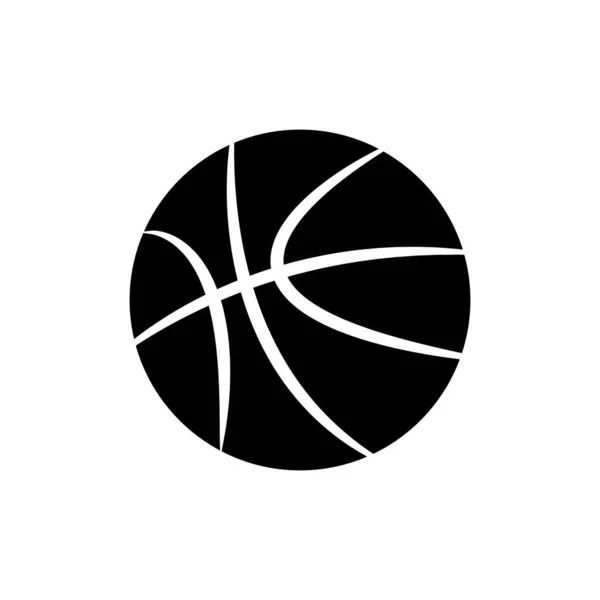 Ikona Koszykówki Wektor Ilustracja Symbol Projekt — Wektor stockowy