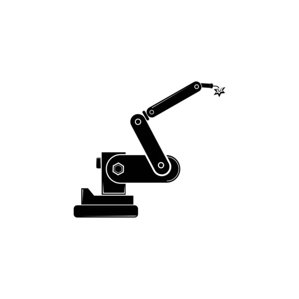Robot Welding Icon Vector Illustration Symbol Design — Archivo Imágenes Vectoriales