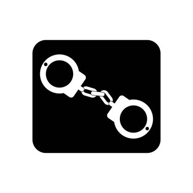 Kelepçe ikonu VECTOR ILLUSTRation Sembol DESİGN