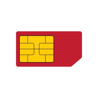 SIMCARD İKARETİ VECTOR SİYBOL DESİGN