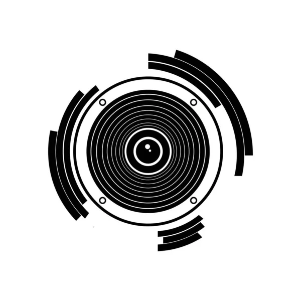 Speaker Icon Vector Illustration Symbol Design — стоковий вектор