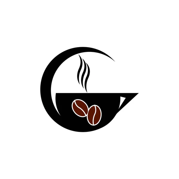 Kávé Csésze Icon Vector Illustration Symbol Design — Stock Vector