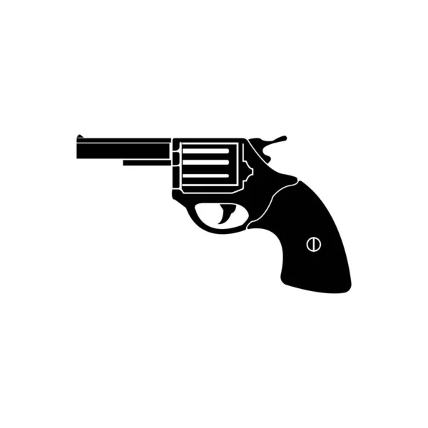 Diseño Del Símbolo Ilusatración Del Vector Del Ícono Gun — Archivo Imágenes Vectoriales