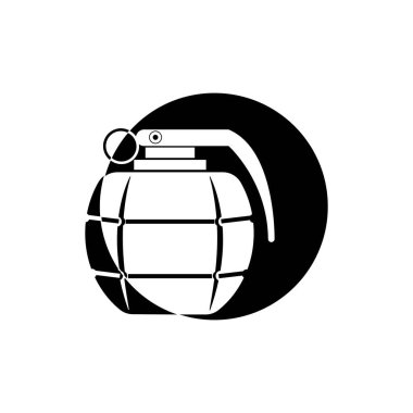 GRENADE İKONU VECTOR ILLUSRASYON SİMBOL DESİGN
