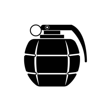 GRENADE İKONU VECTOR ILLUSRASYON SİMBOL DESİGN