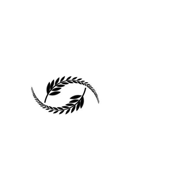 Wheat Grain Icon Vector Illustration Symbol Design — Stockový vektor