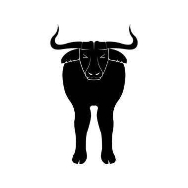 BUFFALO İKONU VECTOR SİYBOL DESİGN