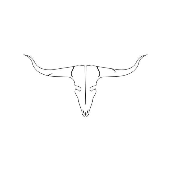 Buffalo Konu Vector Ybol Desi — Stok Vektör
