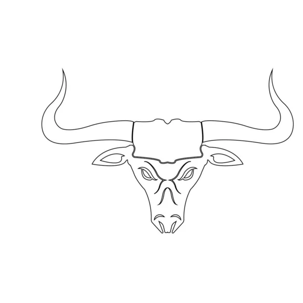 Bufflo Icon Vector Illustration Symbol Design — стоковий вектор