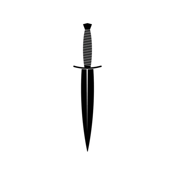 Diseño Símbolo Ilustración Vectores Dagger Icon Gráficos Vectoriales