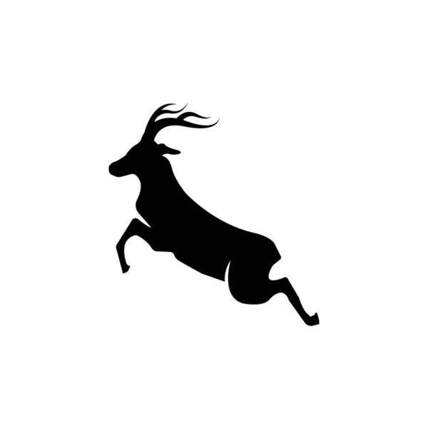Deer Icon Vector Illustration Symbol Design — Stockvektor