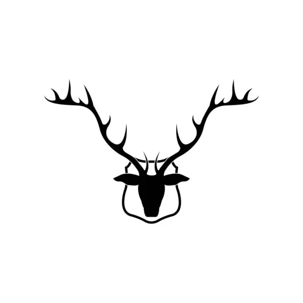 Deer Icon Vector Illustration Symbol Design —  Vetores de Stock