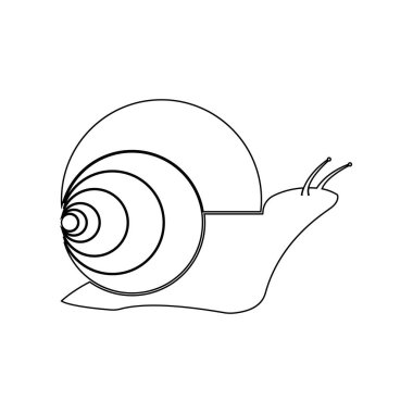 SNAIL ICON VECTOR ILLUSTRATION SYMBOL DESIGN