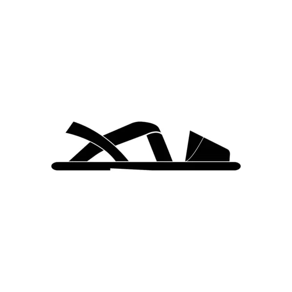 Vrouwen Shoes Icon Vector Illustration Symbol Design — Stockvector