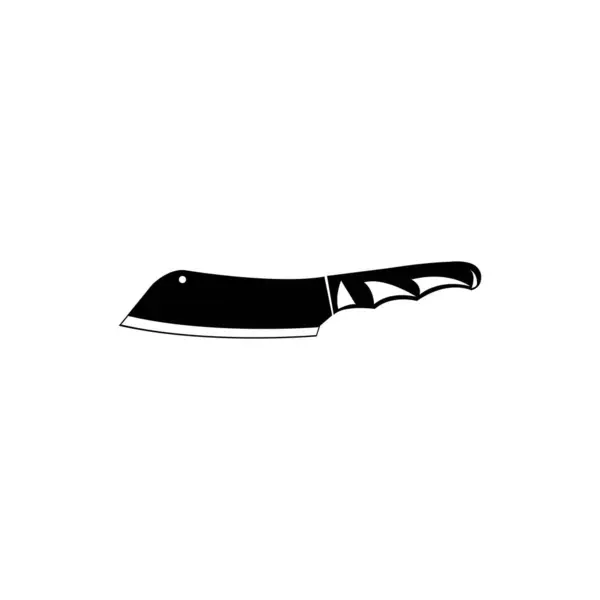 Kitchen Knife Icon Vector Illustration Symbol Design — Stok Vektör