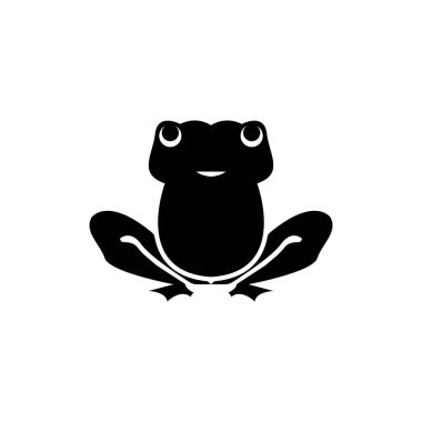 FROG ICON VECTOR ILLUSTRATION SYMBOL DESIGN