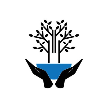 MANGROVE Ağaç İkonları VECTOR SİYBOL DESİGN