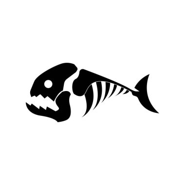 FISH ICON VECTOR ILLUSTRATION SYMBOL DSIGN clipart