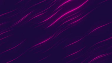 Soyut dalga çizgileri gradyan pembe ve mor renkli zarif arkaplan animasyonu