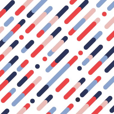 Kusursuz soyut çapraz yuvarlak çizgiler vektör arkaplanı