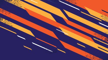 Dinamik soyut renkli diyagonal çizgili model vektör arkaplanı