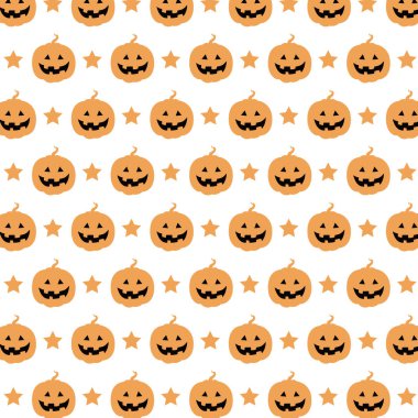 Kusursuz kabak desenli vektör çizimi