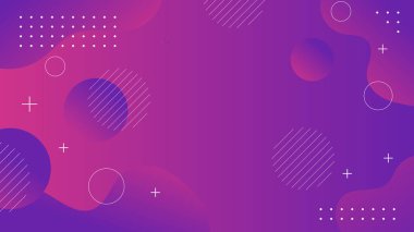 Modern soyut geometrik renkli vektör arkaplanı