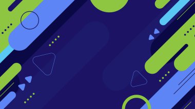 Modern soyut geometrik renkli vektör arkaplanı