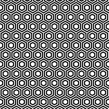 Kusursuz altıgen desenli tek renkli renk vektör arkaplanı