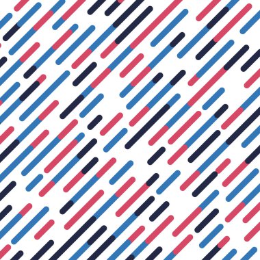 Kusursuz soyut çapraz yuvarlak çizgiler vektör arkaplanı