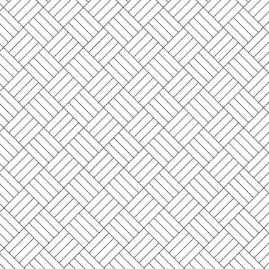 Kusursuz parke siyah beyaz tekstil süsleme vektör arkaplanı