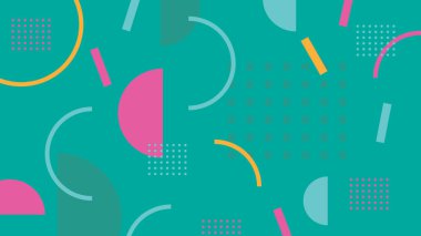 Modern soyut geometrik model vektör arkaplanı