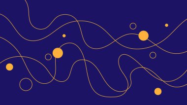 Soyut geometrik dinamik çizgiler renkli vektör arkaplanı 