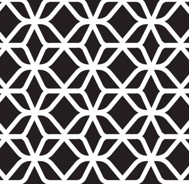 Tek renkli elementler vektör arkaplanlı soyut dikişsiz geometrik desen.