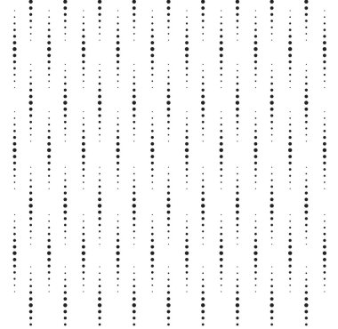 Kusursuz Noktalar Kalıbı Siyah ve Beyaz Çember Vektör Arkaplanı.