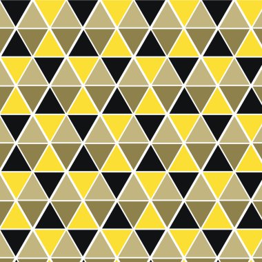 üçgen geometrik desen dört renk